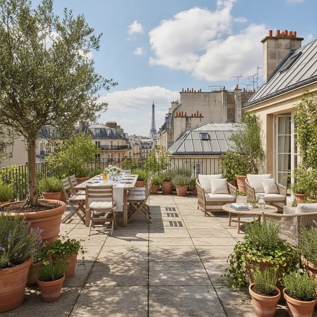 appartement terrasse paris 6 à vendre