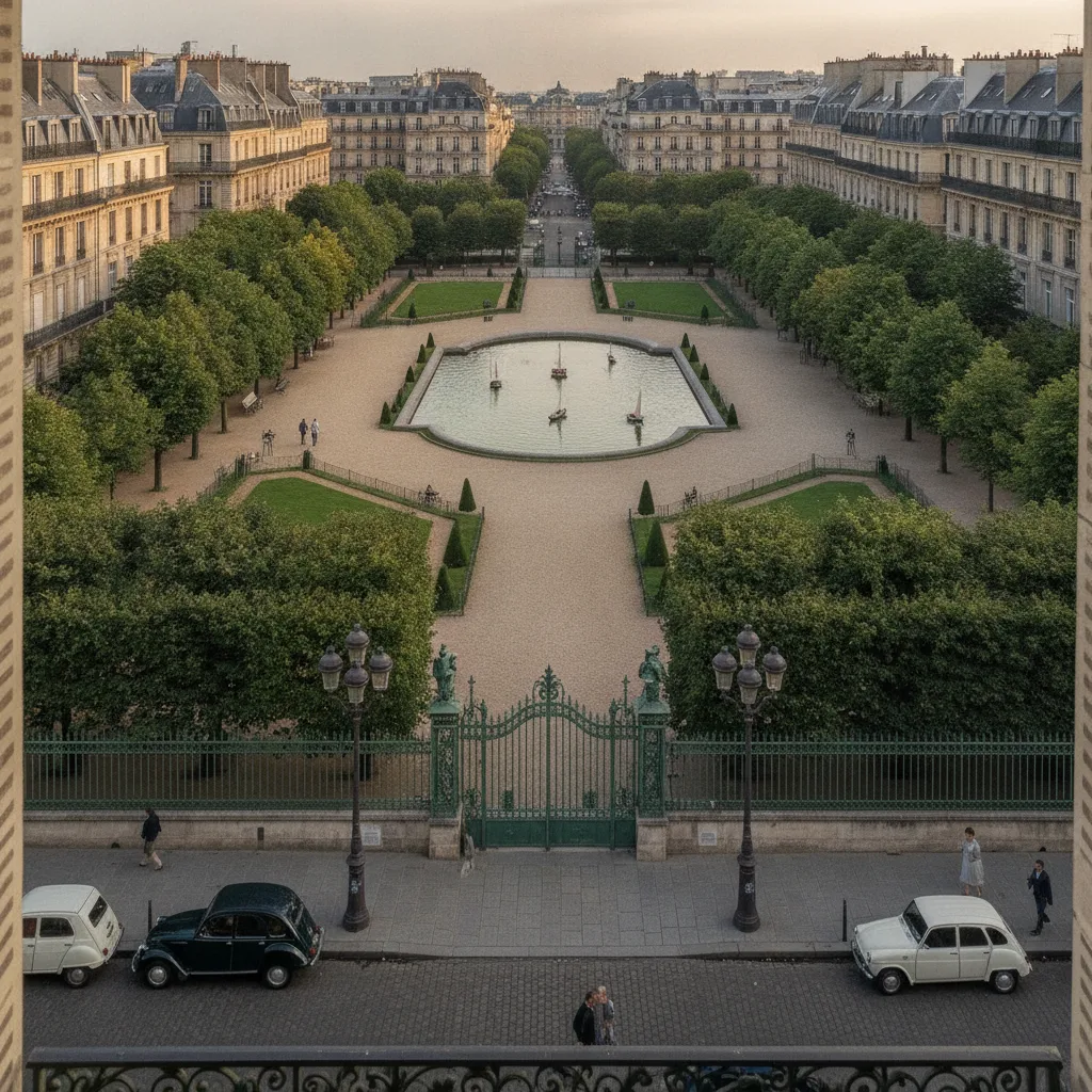 appartement vue luxembourg paris 6