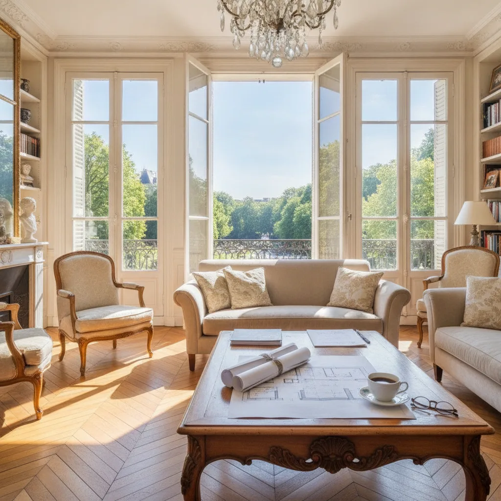 appartement vue luxembourg paris 6
